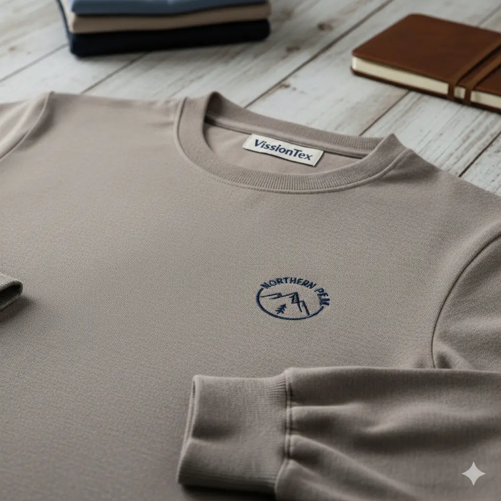 Camibuso en algodón cuello redondo