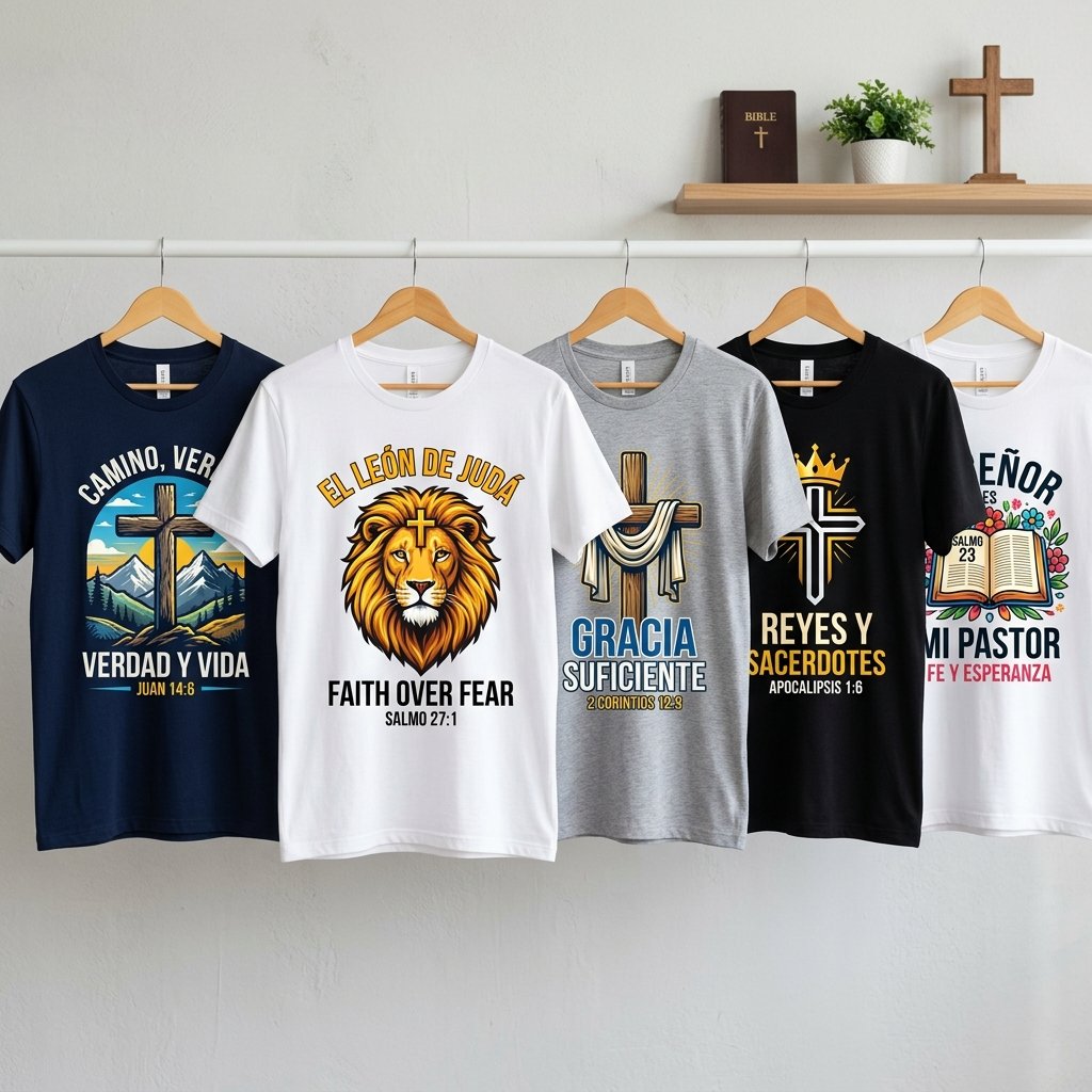 Camisetas cristianas personalizadas en Condoto