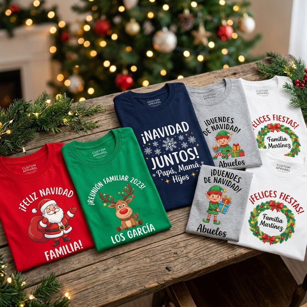 Camisetas de Navidad personalizadas en Condoto