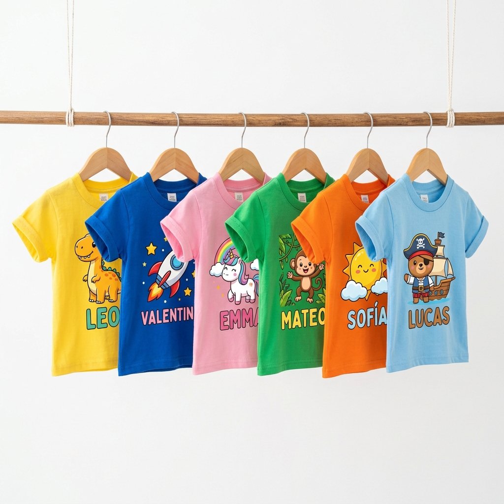 Camisetas personalizadas para niños en Condoto